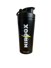 Shaker | Edelstahl Shaker NirooX / 750 ML Proteinshaker mit Mixball und Sieb NirooX Nutrition.